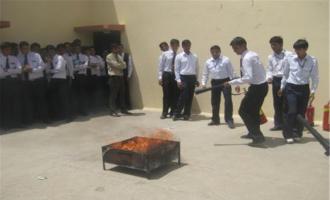 Demonstration in Hotel Mgt College